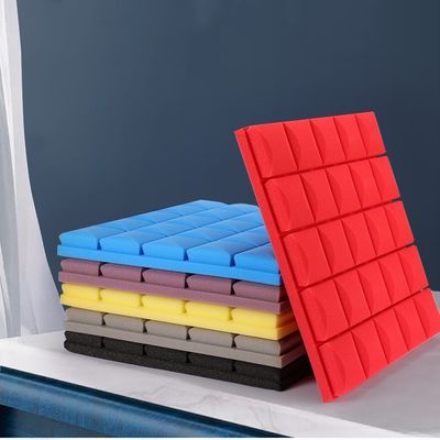 다른 표준형 아쿠스틱 폼 사운드 패널 자착 테이프 5 버섯 50*50*5cm 소음 격리 스폰지