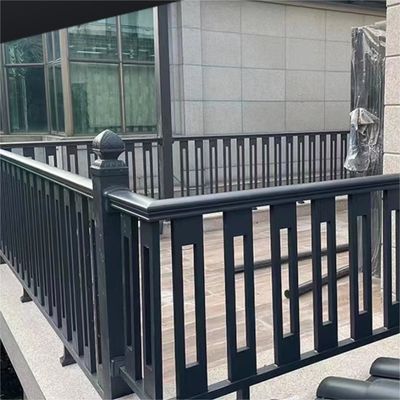 오피스 빌딩 발코니 레일링용 알루미늄 레일링