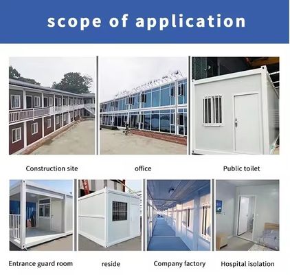 창고 다기능 맞춤 컨테이너 하우스 Prefab 소형 하우스와 다기능