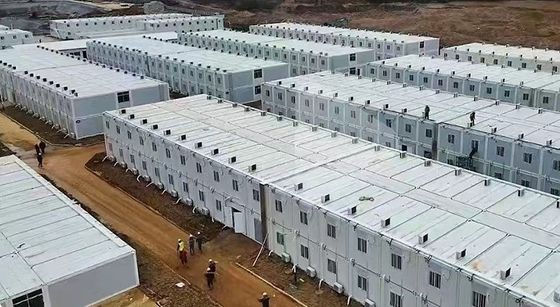 농장 20ft 하우스 컨테이너 전공 접는 컨테이너 하우스 옵션 바닥 직접