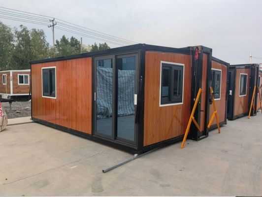20ft Prefab House 컨테이너 캠핑 확장 가능한 컨테이너 하우스 중국 디자인 스타일