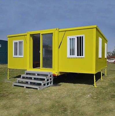 확장 가능한 접는 컨테이너 20ft/40ft 2 침실 전공 빌라