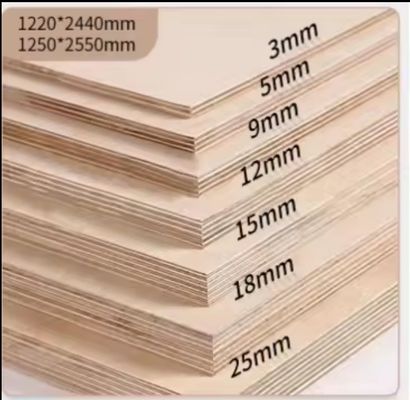 호텔 장식용 맞춤형 방수 해상 3mm-21mm 멜라민 가루 된 접착판