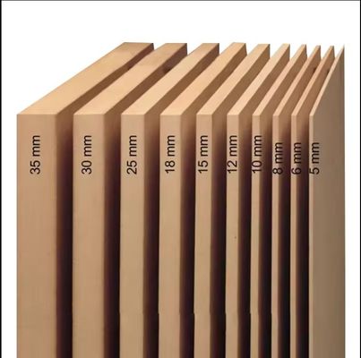 현대 가구 디자인 3mm 4mm 5mm 6mm 9mm 12mm 15mm 18mm 소나무로 만든 섬유판