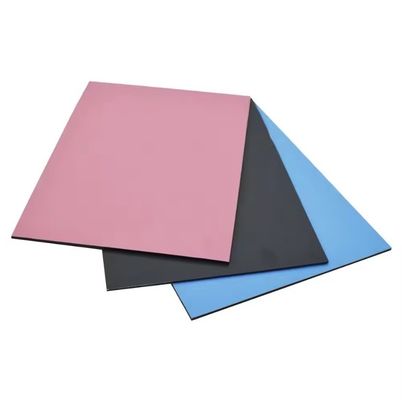 방화성 알루미늄 합금 복합판 3mm 4mm 5mm 외부 사용 된 PE/PVDF ACP 장